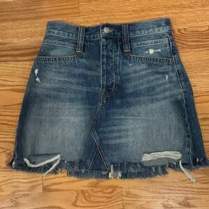 NWT denim skirt Madewell 24